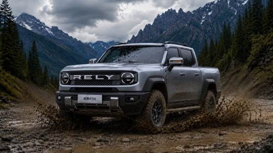Weiling P3X 2026: первый в мире дизель-гибридный пикап от Chery