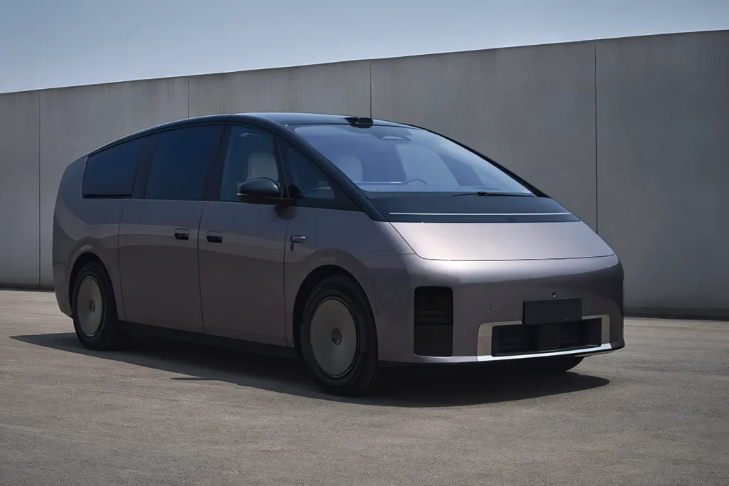 Li Auto MEGA 2026: четыре лидара, 710 км и заднее рулевое управление