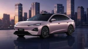 Второе поколение BYD Seal 07, задняя часть