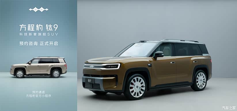 BYD Fangchengbao Tai 9 на фото спереди