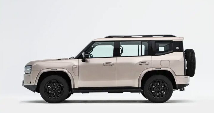 Jetour Traveler 7, вид сбоку