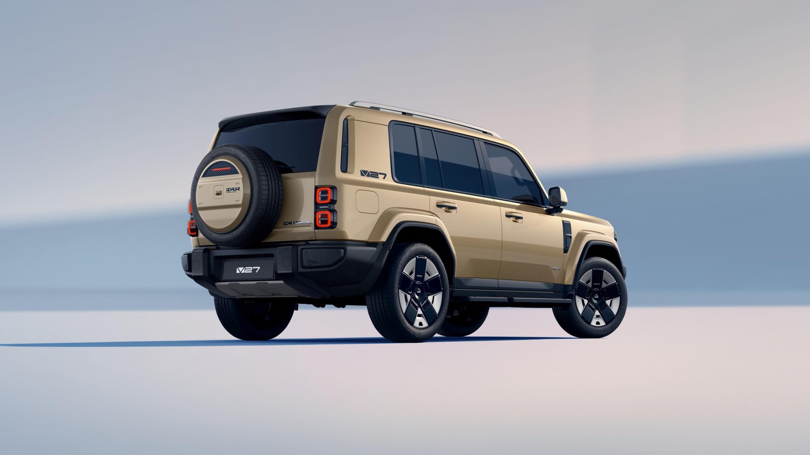 iCAR V27, крупный SUV с последовательным гибридом