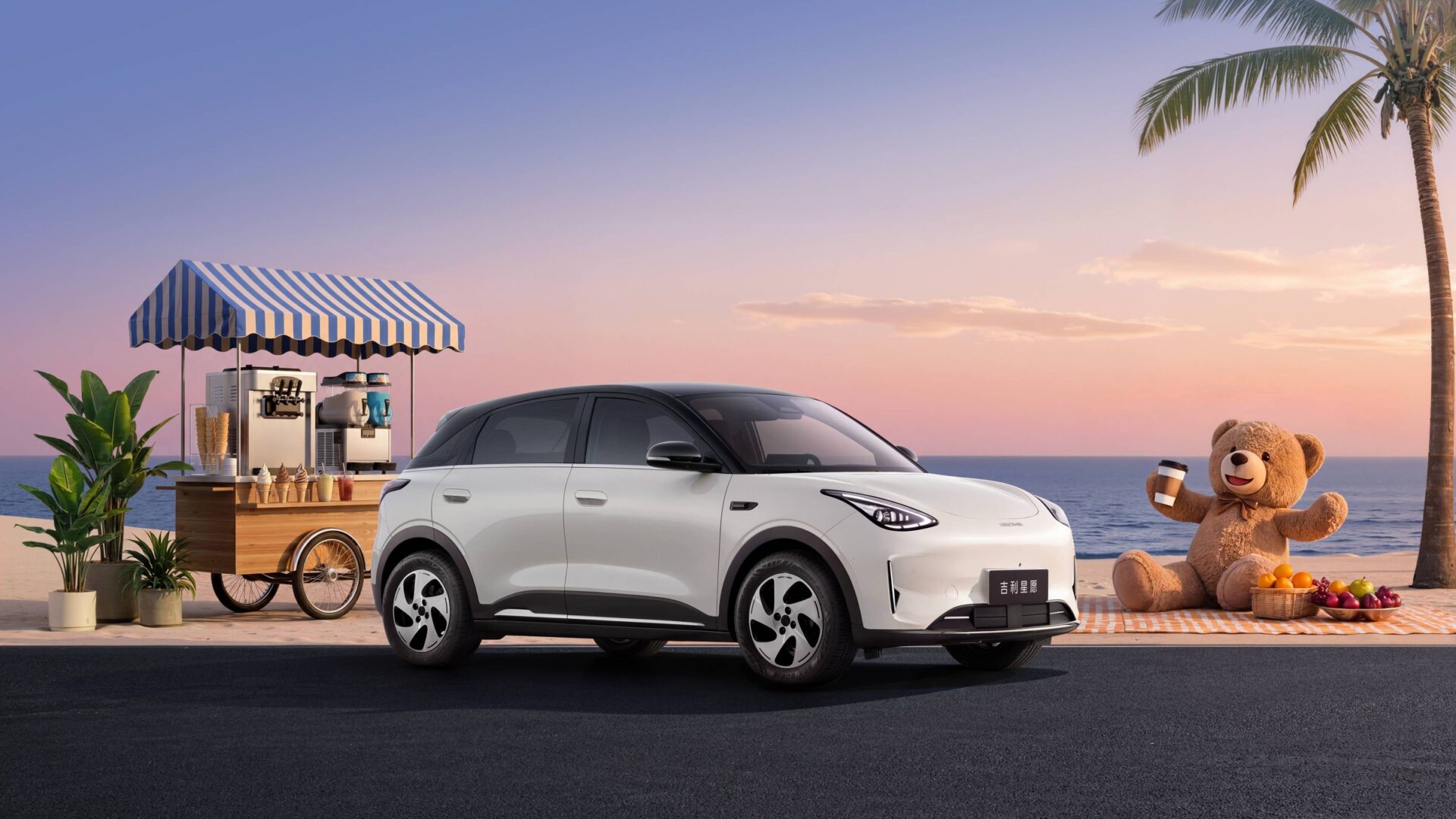 Geely Xingyuan, компактный электрический автомобиль
