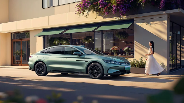 BYD Han DM-i 2026, подключаемый гибридный седан