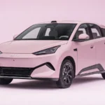 Фронтальная часть BYD Seagull второго поколения