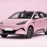 BYD Seagull второго поколения, вид спереди сбоку