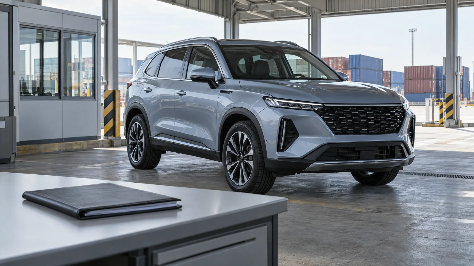 Автомобиль из Китая перед оформлением документов