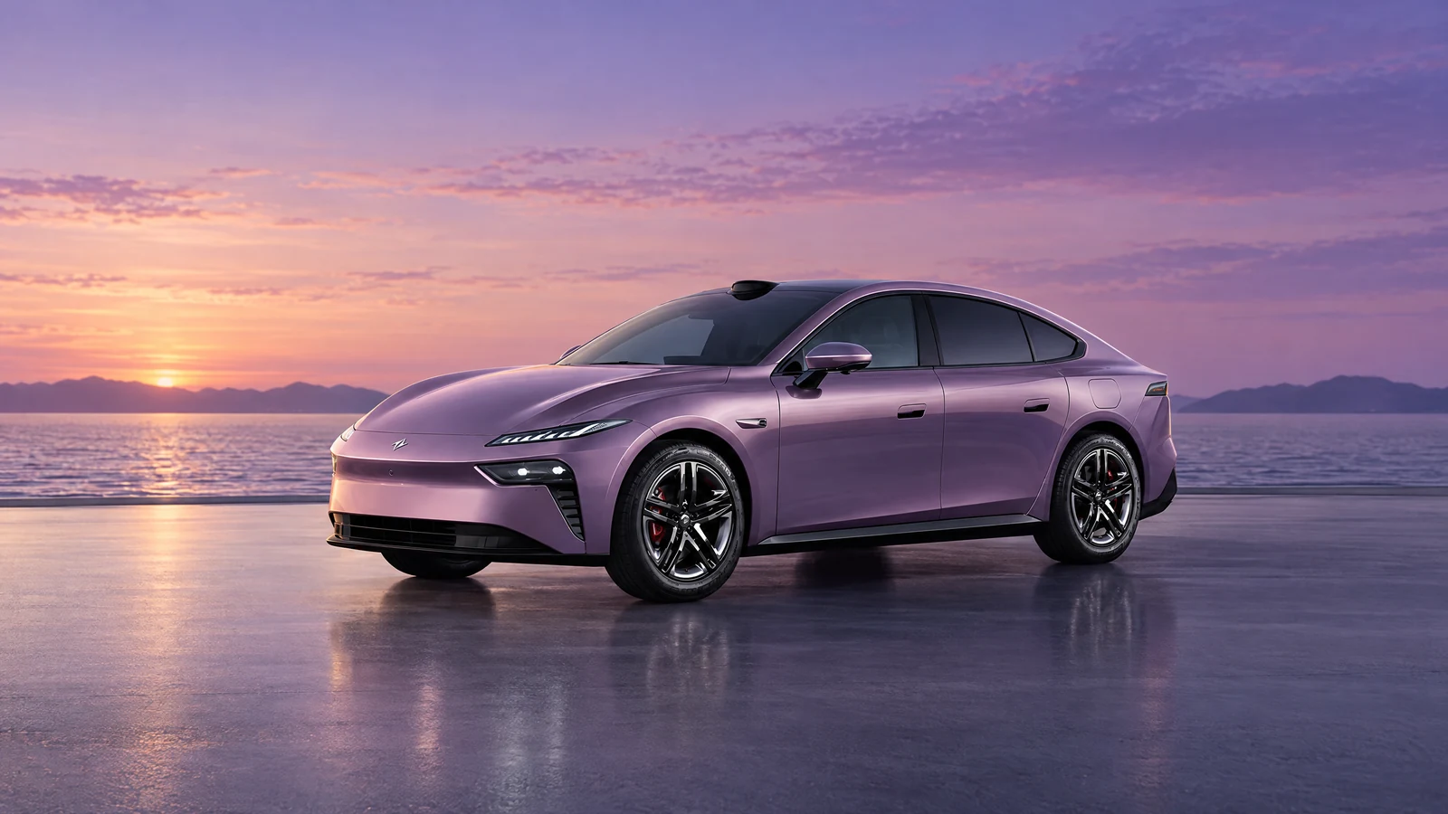 Dongfeng eπ 007 2027 года спереди