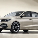 Обновлённый Geely Emgrand на официальном изображении