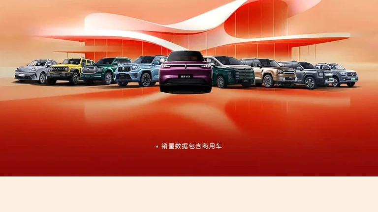 Линейка автомобилей Great Wall Motor за сентябрь 2026 года