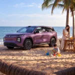 Changan Qiyuan Q07 2027 на пляже