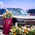 Yijing X9 на церемонии начала поставок в Китае